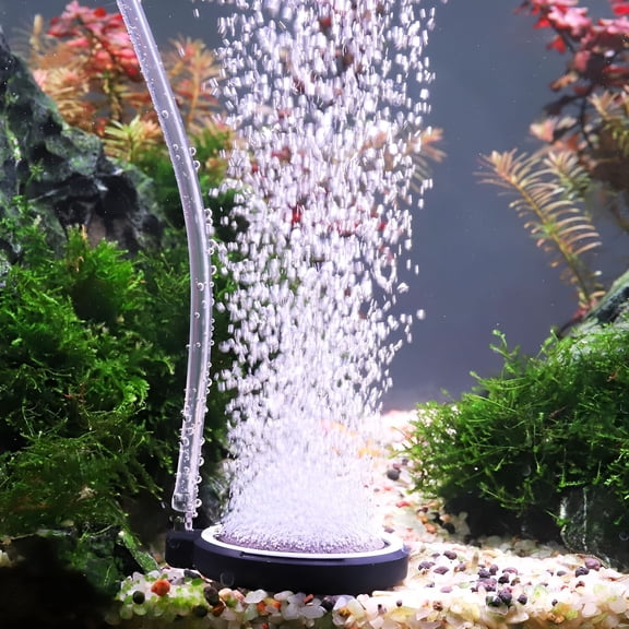 2 Inch Aquarium Air Stone Diffuser Kit, Quiet Oxygen Bubbler