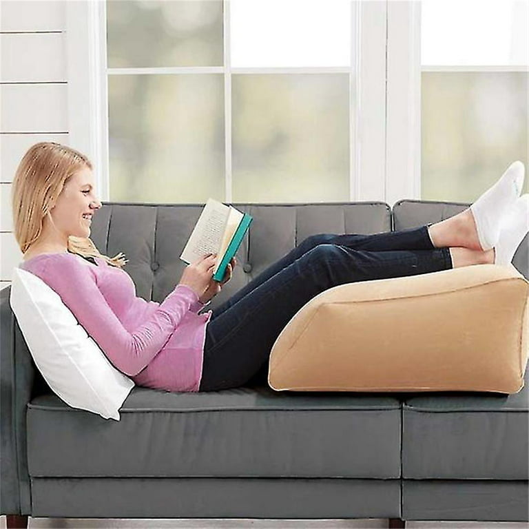 Leg Elevation Pillow Inflatable Wedge Pillows Comfort Leg Pillows For  Sleeping Leg & Back Support Pillow Leg Wedge Pillows For After Hip Foot  Ankle - Temu
