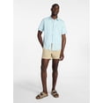 thumbnail image 2 of George Men's and Big Men's Stretch Twill Flat Front Shorts, 5" Inseam, Sizes 28-54, 2 of 5