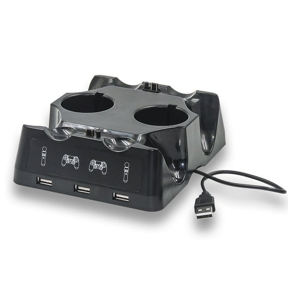 Pour PS4 PS Move VR PSVR Joystick Manettes 4 en 1 Station de Chargement de Manettes Support de Charge pour PS VR Move PS 4 Accessoires de Jeux