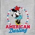 thumbnail image 3 of Disney - American Darling Minnie - Men's Crew Neck Fleece Pullover, 3 of 5