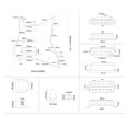 thumbnail image 4 of Electric Guitar Pickguard Pre Wired Single Double Coil Pickups 1 Volume 2 Tone Knobs Loaded Pickup Plate, 4 of 5