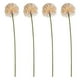 thumbnail image 1 of 4 Uds flores artificiales de diente de león flores de diente de león de imitación decoración de relleno de jarrón para el hogar, 1 of 5