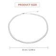 thumbnail image 2 of Collier Élégant Collier Chaîne de Charme Collier Collier Clavicule Diamant Brillant, 2 of 9