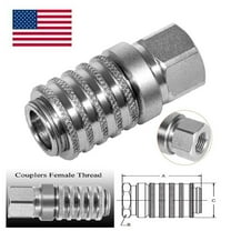 1PC PD242 Test Port & Diagnostic Equipment Quick Coupler with Female Pipe Thread