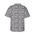 thumbnail image 3 of Crowded Penguins Hawaiian Shirts For Men, Summer Short-Sleeve Relaxed-Fit Button-Down Shirts Small, 3 of 9