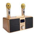 thumbnail image 2 of Wireless Microphone System, Sturdy Karaoke Sound One Machine Multi Purpose Metal  For Karaoke Or, 2 of 8
