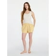 thumbnail image 3 of Joyspun Women's Woven Pajama Boxer Shorts, 3'' Inseam, Sizes XS-3X, 3 of 7