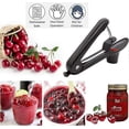 thumbnail image 2 of Cherry Olive Pitter Tool Cherry Stoner Pitter Core Remover with Lock Fruit Corer, 2 of 5