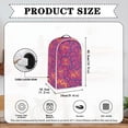 thumbnail image 6 of HELLHERO Coffee Machine Dust Cover Washable with Univesal 15.94"H x 9.45"L x 7.28"W Hand Strap, Abstract Neuron Pattern Pink, 6 of 6