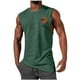 thumbnail image 1 of Hombres Sudadera Casual Cuello Redondo Tanque Deportivo sin Mangas, 1 of 4