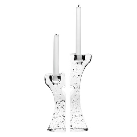 Kosta Boda Connect Candlestick, Set of 2