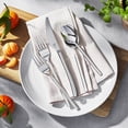 thumbnail image 2 of ZWILLING Opus 20-Piece 18/10 Stainless Steel Flatware Set, Silver, 2 of 5
