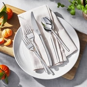 ZWILLING Opus 20-Piece 18/10 Stainless Steel Flatware Set, Silver