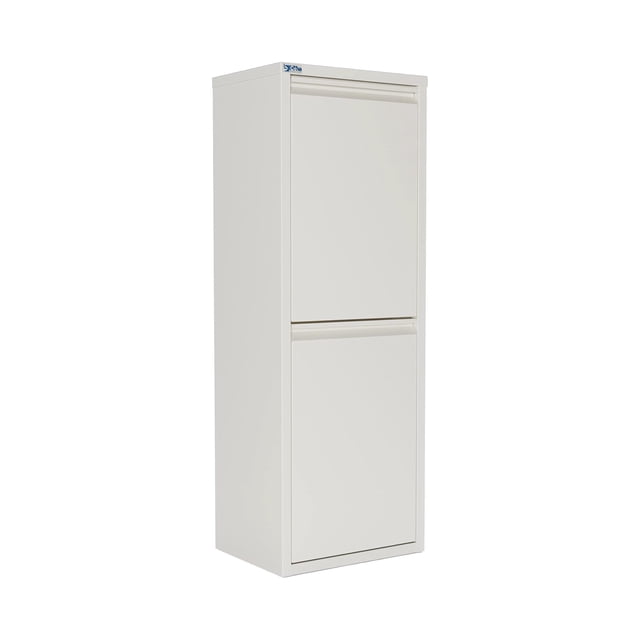 Armoire de Rangement en Métal Polyvalente à 2 Portes de 13 Po L - Blanc