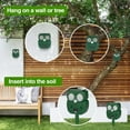 thumbnail image 6 of Kqiang 2pcs  Solar Ultrasonic in Repellent Defender Rat, Squirrel, Deer, Raccoon, Skunk, Rabbit, Mole, Dog, Cat, with Motion Detector LED Flash Lights for Yard Lawns Garden, 6 of 9