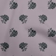 thumbnail image 1 of oneOone Silk Tabby Gray Fabric Floral Craft Projects Decor Fabric Printed By The Yard 42 Inch Wide, 1 of 4