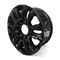 thumbnail image 3 of New OEM Replacement Wheel 20x8.5 in for 2021-2024 GMC Sierra 3500 Gloss Black 20 inch Aluminum Rim, 3 of 5