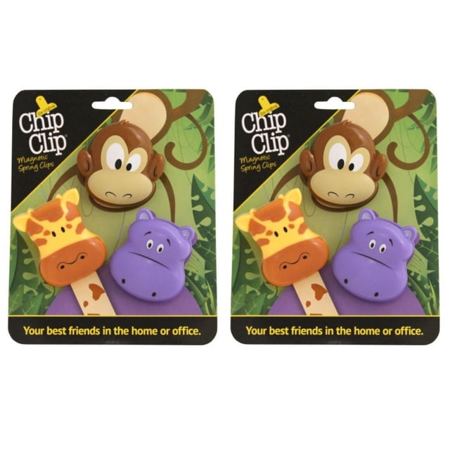 Set 6 Clips Jungla Chip Clip Chip Clip CLIP4