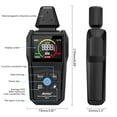 thumbnail image 5 of ZYHARUKO Temperature Electromagnetic Field Radiation Detector Tester Meter Rechargeable Digital Screen Counter Emission Dosimeter, 5 of 11
