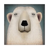 Trademark Fine Art 'Polar Bear Wow' Canvas Art by Ryan Fowler