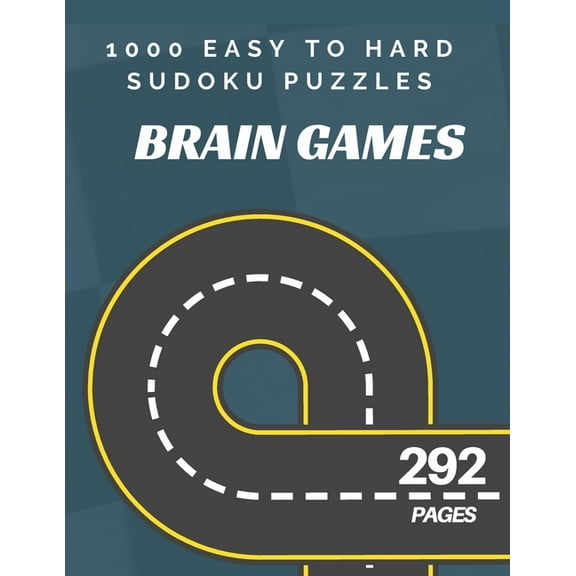 1000 Easy to Hard Sudoku Puzzles Brain Games: Sudoku Puzzle Books Kids Ages 8 to 10 (Paperback)