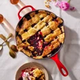 thumbnail image 2 of Le Creuset Deep Round Skillet, 26 cm(RED), 2 of 3