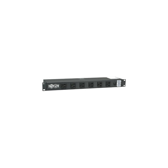 Tripp Lite RS1215-20 1U Rack-Mount 12-Outlet 120-Volt Power Strip, 15-Foot Cord