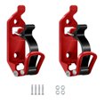 thumbnail image 3 of Soporte Pala Liberación Rápida para Portaequipajes Techo Accesorios Coche Color Rojo 2 Uds., 3 of 4