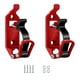 thumbnail image 2 of Soporte Pala Liberación Rápida para Portaequipajes Techo Accesorios Coche (rojo) 2 Uds., 2 of 9