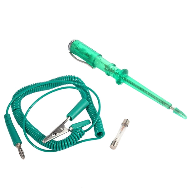 Lápiz Del Probador Del Circuito, Lápiz De La Pluma De La Prueba Del Probador Del Circuito Del Vehículo Del Coche DC 6V 12V 24V Voltaje De La Bombilla