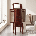 thumbnail image 6 of Hives & Honey Morgan Jewelry Armoire - Cherry, 6 of 8