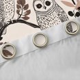 thumbnail image 4 of Castle Fairy Black Owl Black Out Curtains,Autumn Leaves Curtains Pack of 2 (42x63 Each), 4 of 6