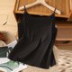 thumbnail image 4 of Puntoco Camisas ajustadas para mujer, blusa de lino sin mangas con cuello redondo, holgada, de color liso, cómodas, a la moda, informal, de verano, 4 of 5