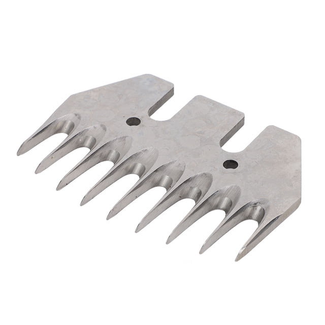 Sheep Shear Blades Replacement, Professional Stainless Steel Precise Design, Efficient Electric Shears Straight Blades for Sheep Shear, Large Blades
