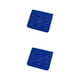 thumbnail image 3 of Jumpingount Correa de extensión sujetador extensor hebilla 3 ganchos mujeres transpirable elástico longitud Clips reemplazo Gadgets 3 filas azul azul real 2piezas, 3 of 6