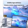 thumbnail image 3 of USB-C 3.0 Hub Docking Station 13 in 1 Desktop Multi-Interface Expansion Dock with 100W PD Charging SD TF Card Reader,1 * Vertical Expander, 3 of 8