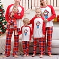 thumbnail image 5 of Santa Claus Express Matching Family Pajamas, Family Matching Outfits Cozy Matching Pjs for a Cohesive Family Look (Red), 5 of 5