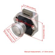2 X Rv Push Button Latch Locks Catch Door Knobs For Caravan Cupboard