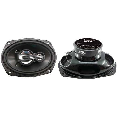 NEW Lanzar MX53 5.25/'/' 140 Watts 3 Way Triaxial Speakers