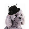 thumbnail image 2 of putnchl Dog Cat Puppy Hat Headband Hat Headwear Pet Hat Fashion Decoration Top Hats Gentleman Fedora Dog Cap For Christmas Party, 2 of 3