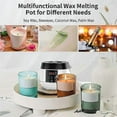 thumbnail image 2 of Candle Making Wax Melting Pot, Wax Melter for Candle Making p, 2 of 5