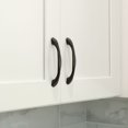 thumbnail image 3 of Modket MH1615 Traditional Classic Kitchen Cabinet Pull Handle — 6-1/4" Overall Length, 5" (128mm) Hole Centers, Oil Rubbed Bronze — 25 Packs, 3 of 5