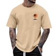 thumbnail image 1 of Tops para hombre, blusas y camisas de manga corta con cuello redondo para hombre, camisetas casuales con estampado de moda para hombre, blusa de manga corta, blusa de poliéster para hombre., 1 of 5