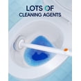 thumbnail image 3 of Disposable Toilet Cleaning System - Wand Kit with 36 High-Performance Refills, Wall Mounted Brush and Holder for Deep Bathroom (Brush + Refills), 3 of 4