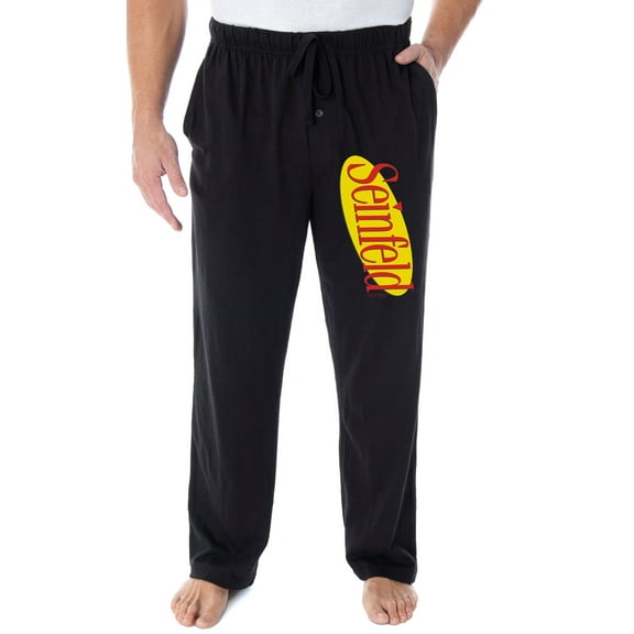 Seinfeld TV Series Men's Classic Logo Loungewear Sleep Pants Pajama Pants