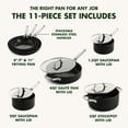 GreenPan Omega Hard Anodized Advanced Healthy Ceramic Nonstick, 11