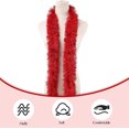 thumbnail image 5 of Scheam 5 Pcs Feather Boas Accessories 5 Ft Colorful Artificial Fluffy Boa Set Stage Costume Prom Clothing Decorations for Christmas Bachelorette Wedding Birthday Party (Multicolor C), 5 of 7
