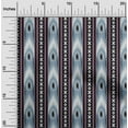 thumbnail image 1 of oneOone Organic Cotton Voile Fabric Stripe & Geometric Ikat Print Fabric By The Yard 42 Inch Wide, 1 of 4