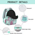 thumbnail image 4 of Paisley Gift Backpack - Trendy Waterproof Bookbag for Women & Men, Durable School Backpack, Spacious Paisley Print Design for Essentials & Laptops, 4 of 6